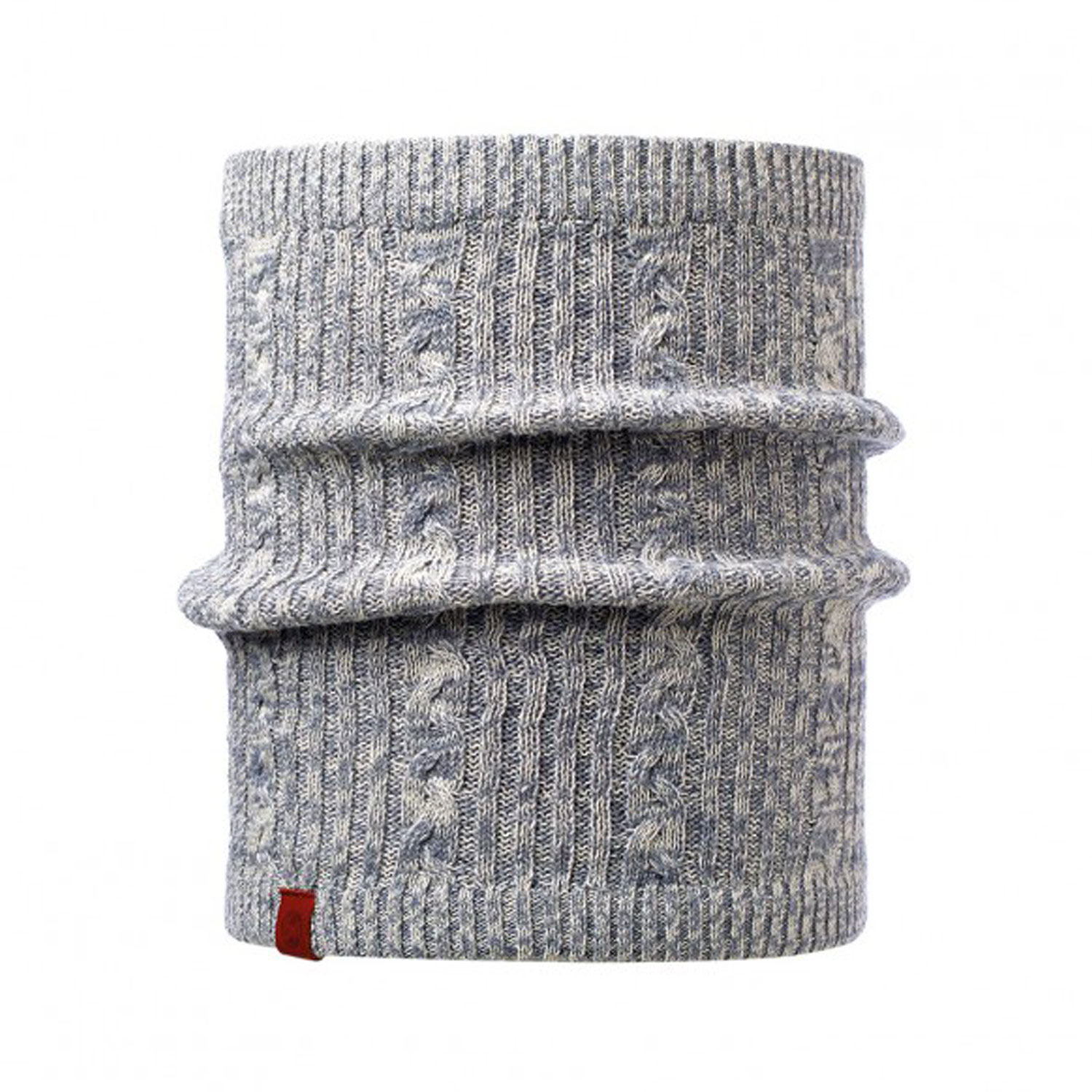 Шарф Buff Knitted & Polar Neckwarmer Comfort Braidy Grey