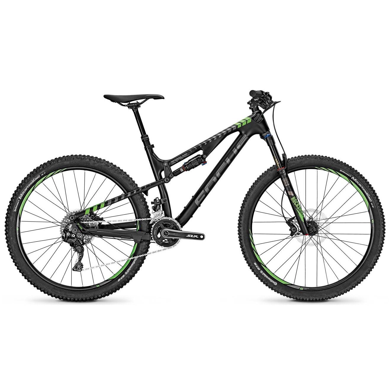 

Велосипед Focus Spine C Lite 2017 Black/fluo Green Matt