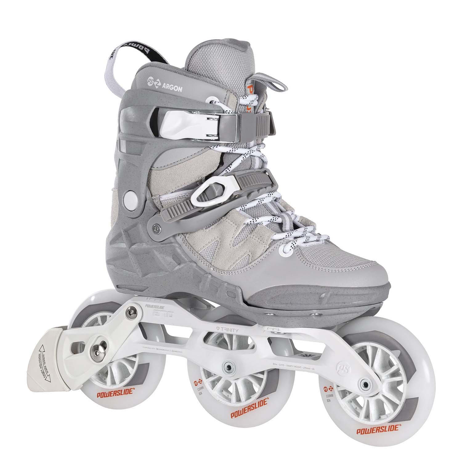 Роликовые коньки Powerslide Phuzion Argon 110 Grey/White