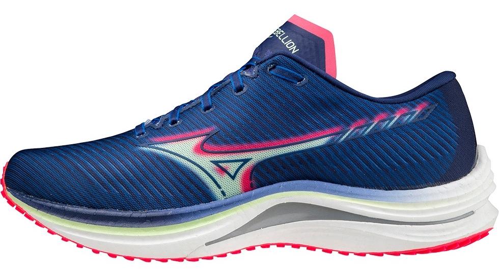 Кроссовки Mizuno Wave Rebellion Princess Blue/Paradise Green/Diva Pink