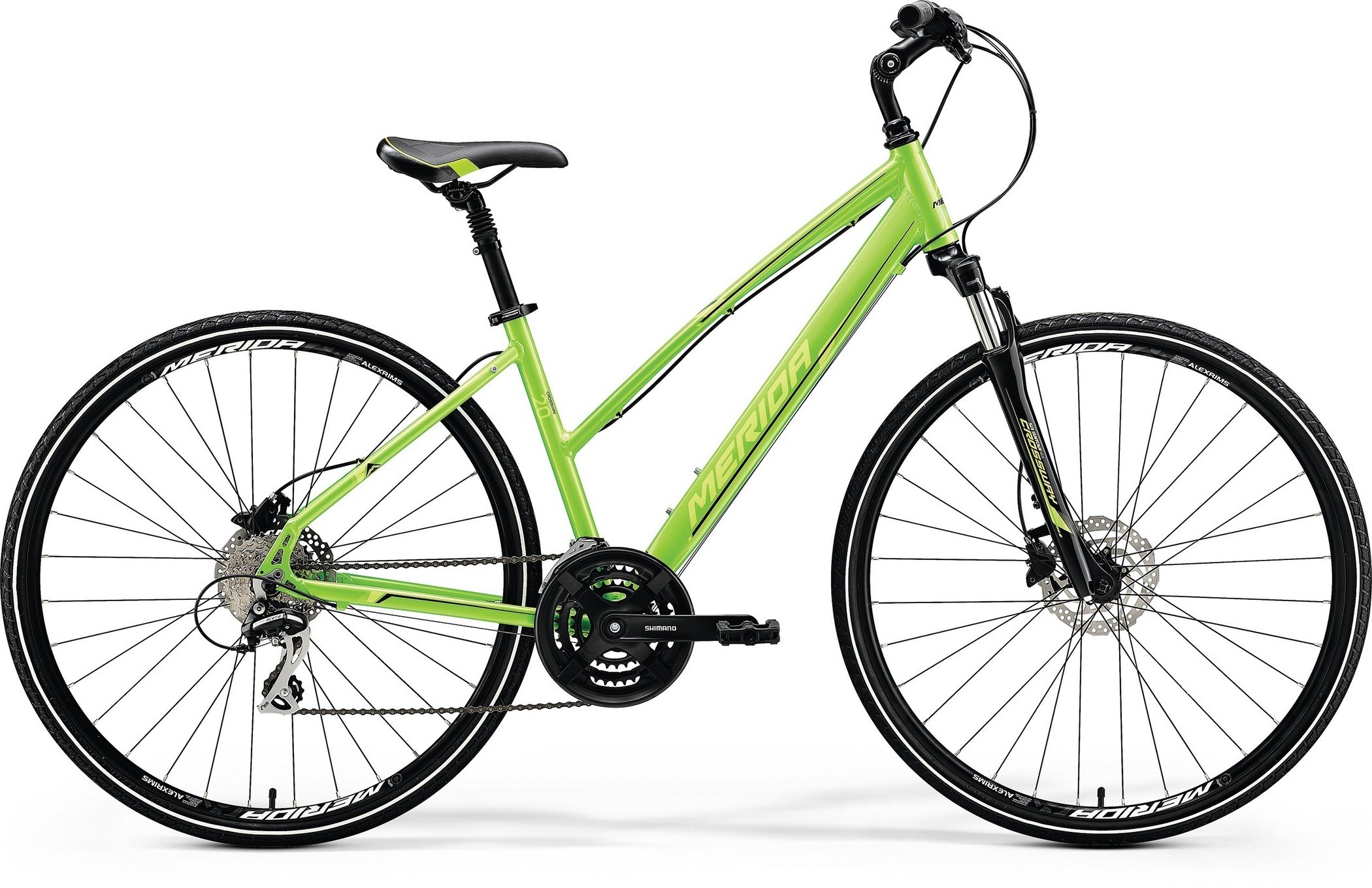 

Велосипед Merida Crossway 20-D Lady 2018 Green