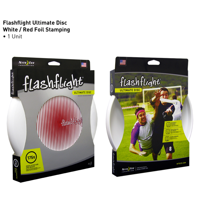 Фрисби Nite Ize Flashflight Ultimate Disc White/Red