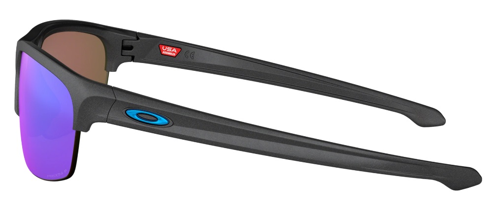 Очки солнцезащитные Oakley 2020 Sliver Edge Steel/Prizm Sapphire Polarized