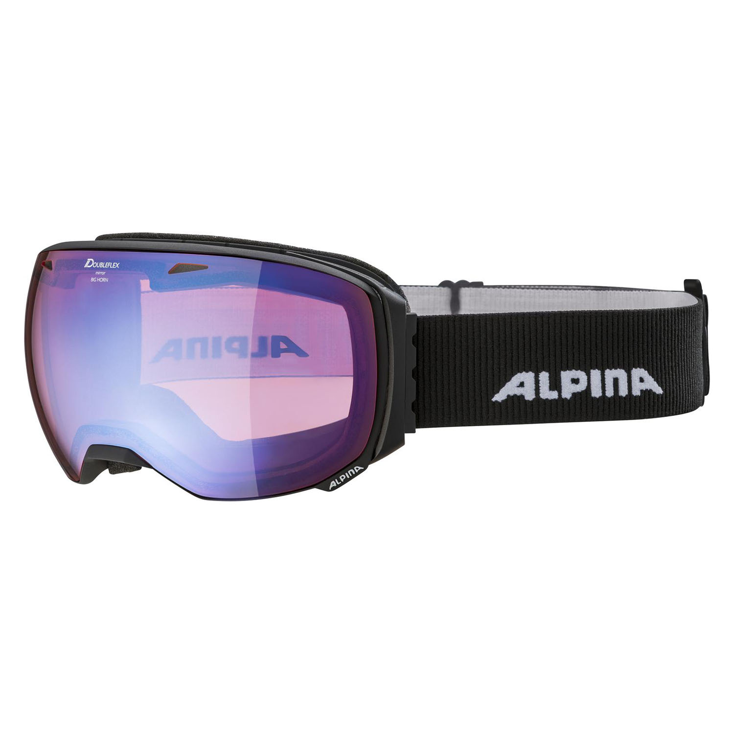 ALPINA Unisex - Adults, SCARABEO Q-LITE Ski Goggles, Black Matt, One Size