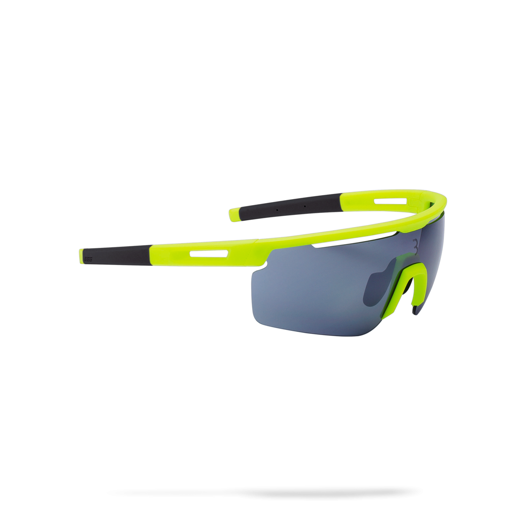 

Очки Солнцезащитные Bbb 2018 Avenger Pc Smoke Flash Mirror Lenses Желтый, Серый