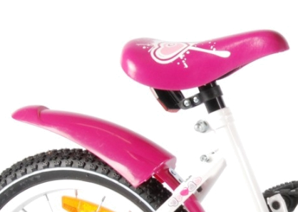 Велосипед Volare Kanzone Giggles 16 41623 2014 Белый/розовый