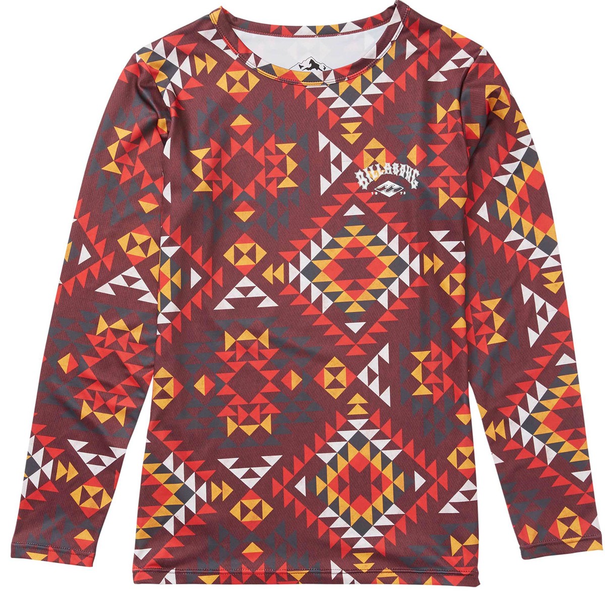 

Футболка С Дл. Рукавом Billabong 2017-18 Warm Up Tech Tee Navajo Red