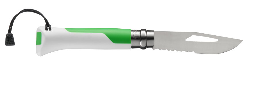 Нож Opinel №8 Fluo Green