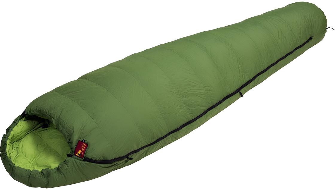 Спальник BASK Trekking V2-S сесно зеленый/зеленый