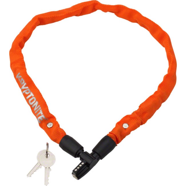 Замок велосипедный Kryptonite Keeper 465 Key chain 4 x 65cm Orange