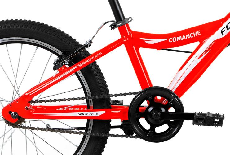 Велосипед Forward Comanche 20 1.0 2019 Красный/Белый