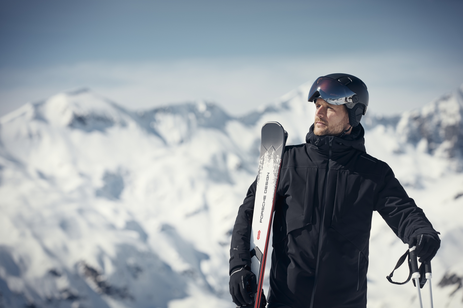 Горные лыжи с креплениями ELAN PORSCHE ACE FX + EMX 12 GW FusionX