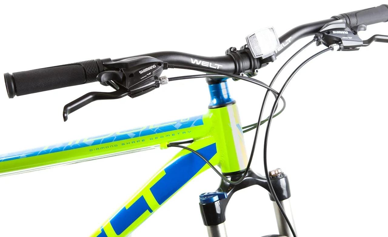 Велосипед Welt Ridge 2.0 D 2019 acid green/blue