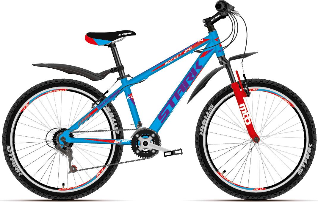 

Велосипед Stark Rocket 24.1 V 2018 Blue/red /purple