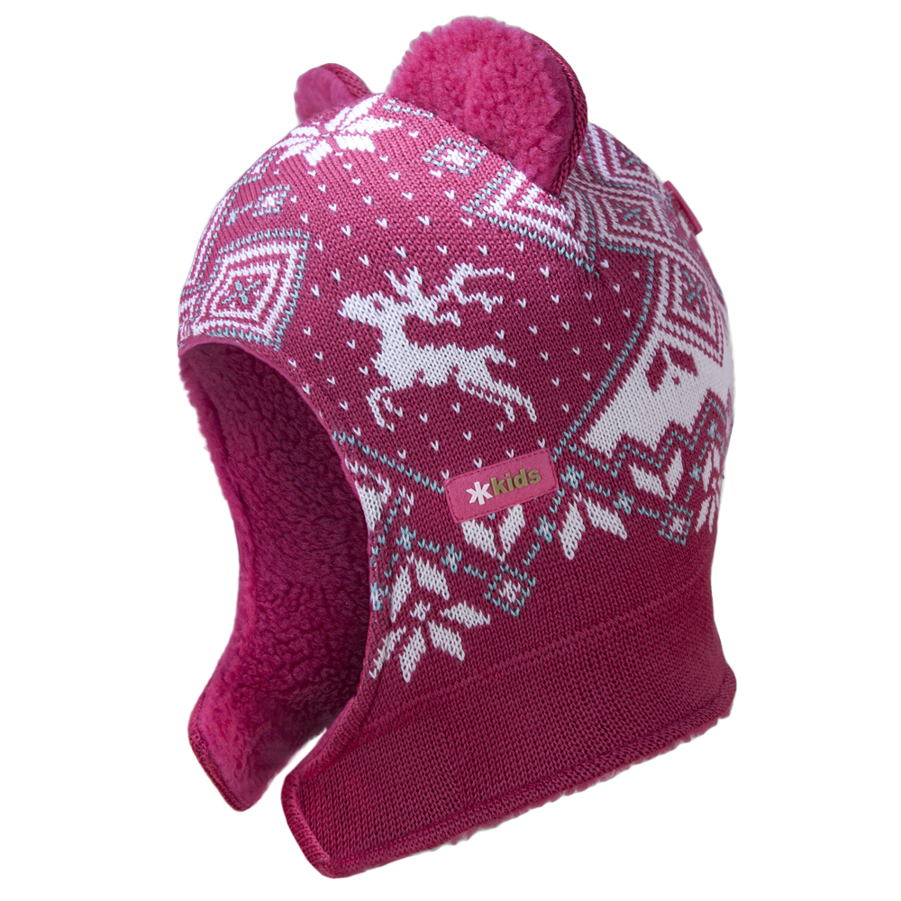 Шапка Kama 2017-18 B62 Pink