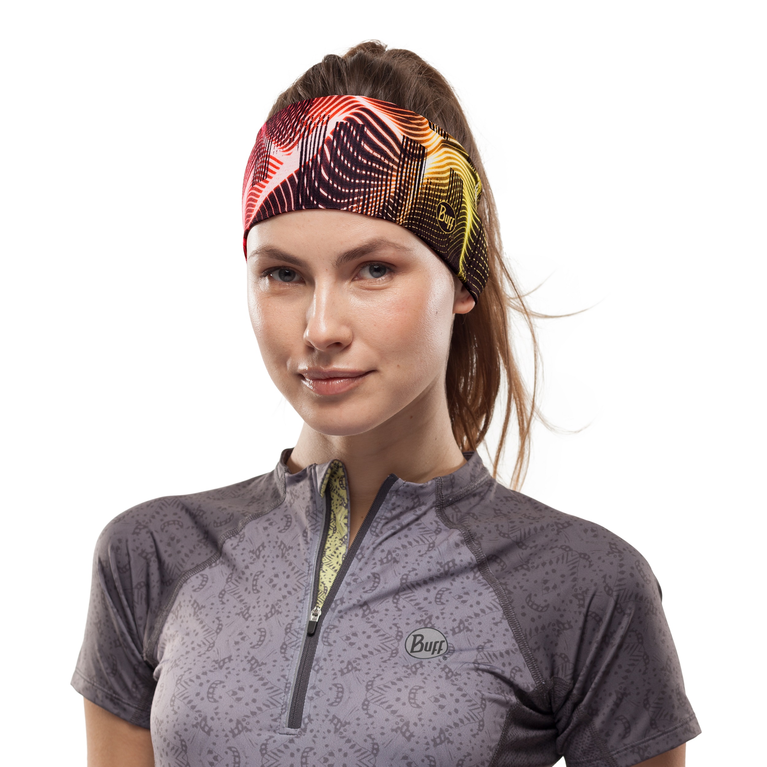 Повязка на голову для бега. Buff COOLNET UV+ Headband. Buff COOLNET UV+. Buff повязка на голову. Спортивная повязка.