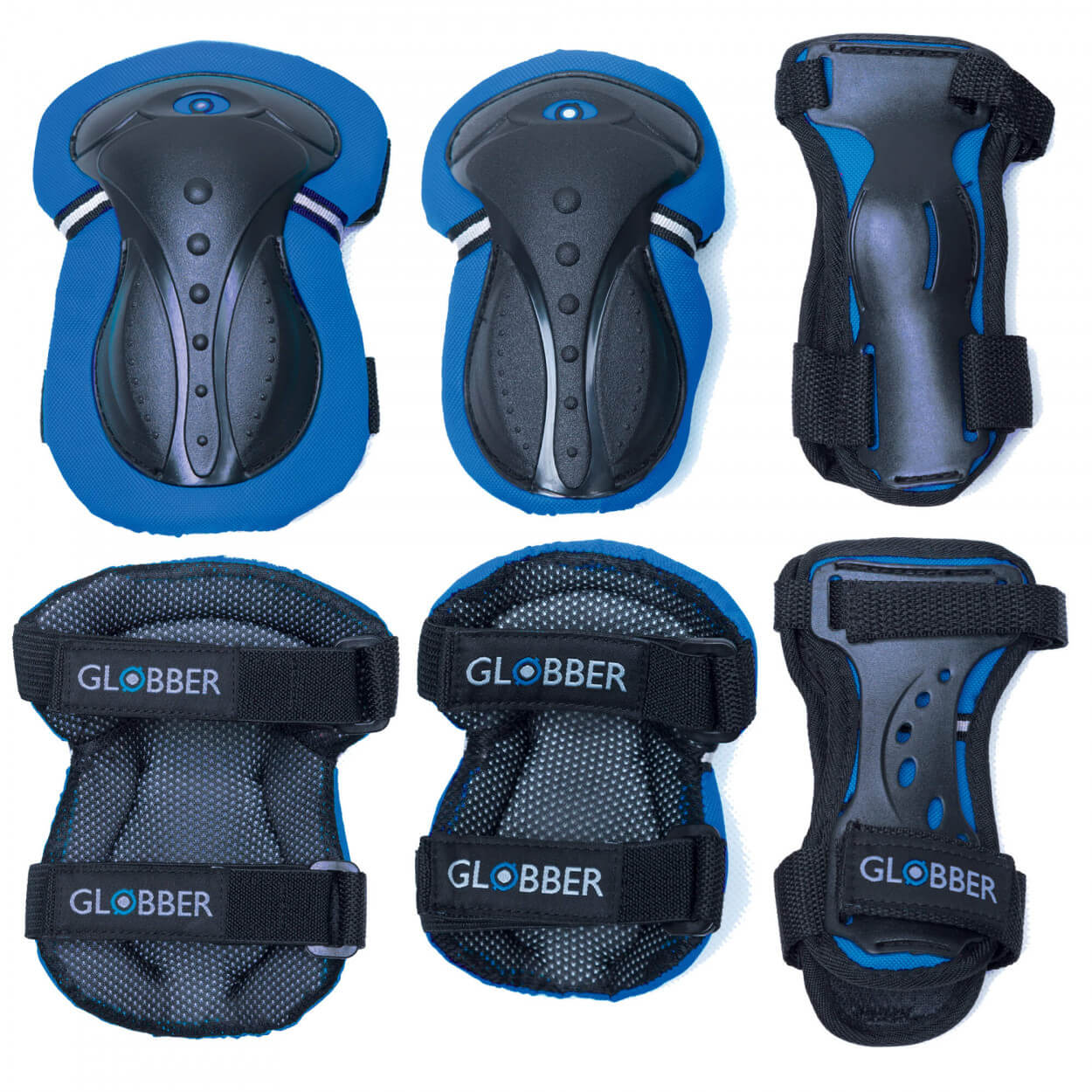 

Защита Коленей, Локтей И Запястий Globber 2018 Protective Junior Set Xs (25-50Kg ) Синий