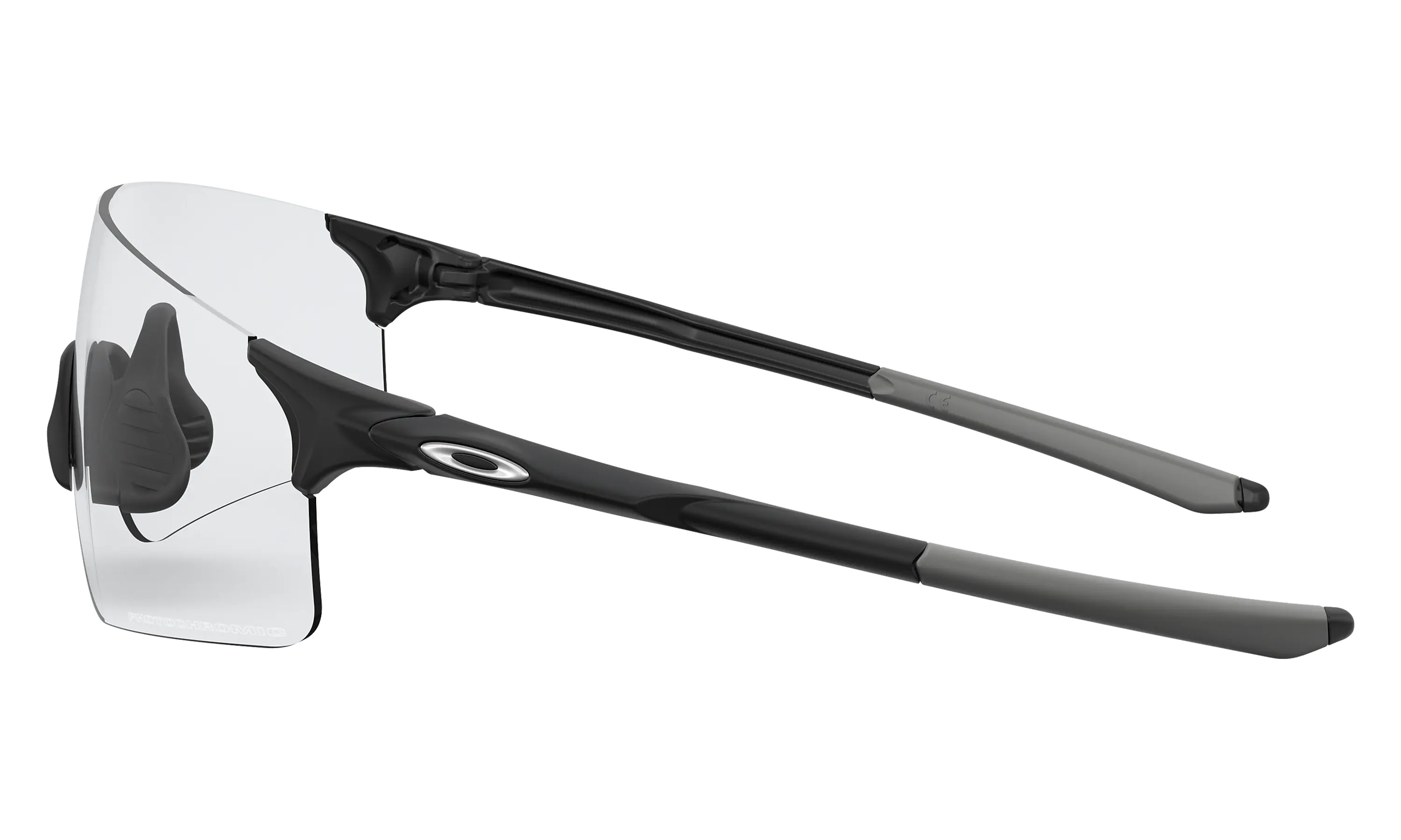 Очки солнцезащитные Oakley Evzero Blades Matte Black-Clear 50% Black Irid Photo