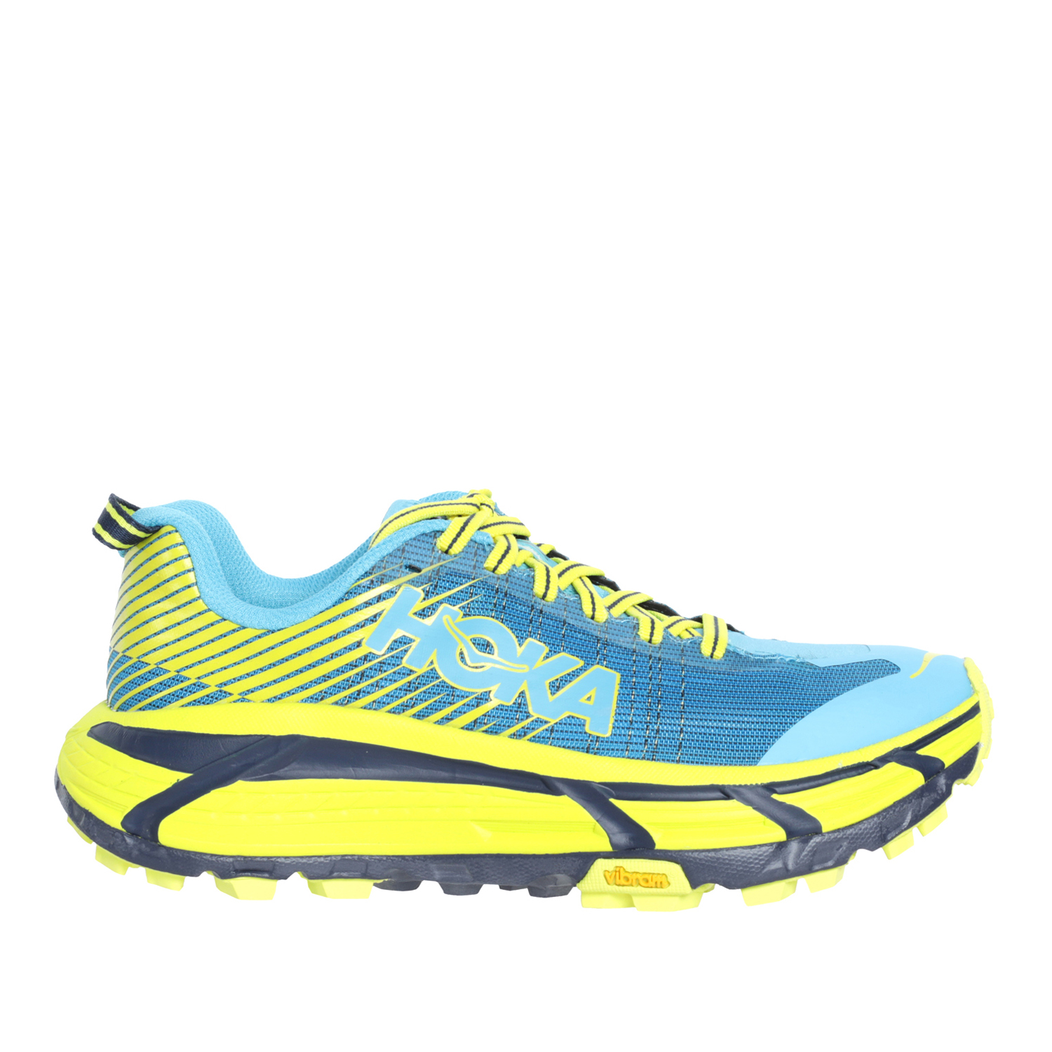 Кроссовки Hoka Evo Mafate 2 W Cyan/Citrus