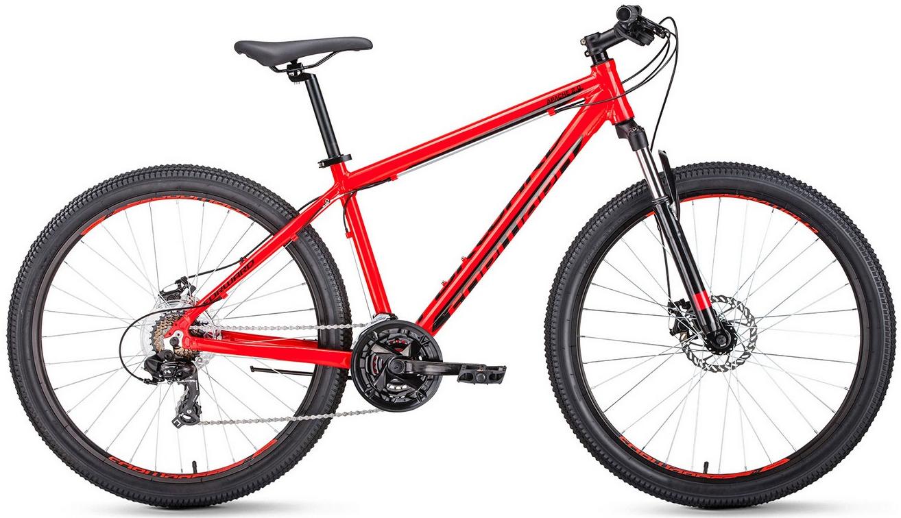 Велосипед Forward Apache 29 2.0 Disc 2020 красный/черный