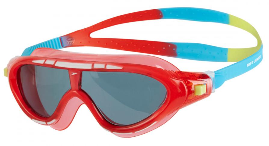 Очки для плавания Speedo Biofuse Rift Junior Красный/Дымчатый