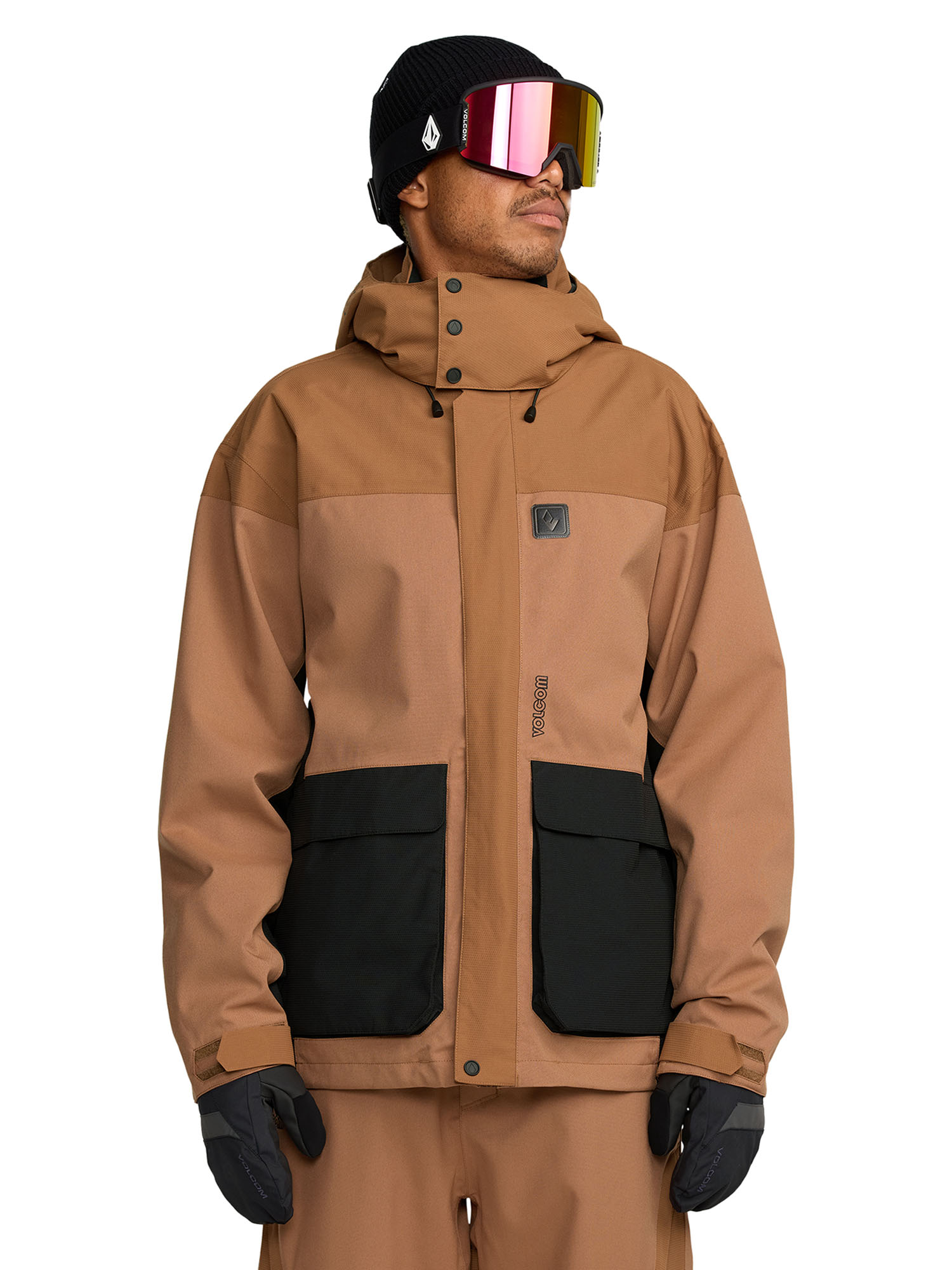 Куртка сноубордическая мужская Volcom Kleveland Terra Brown