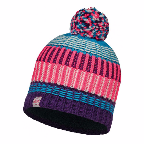

Шапка Buff Junior Knitted & Polar Hat Buff Hops Plum-Plum-Standard/od