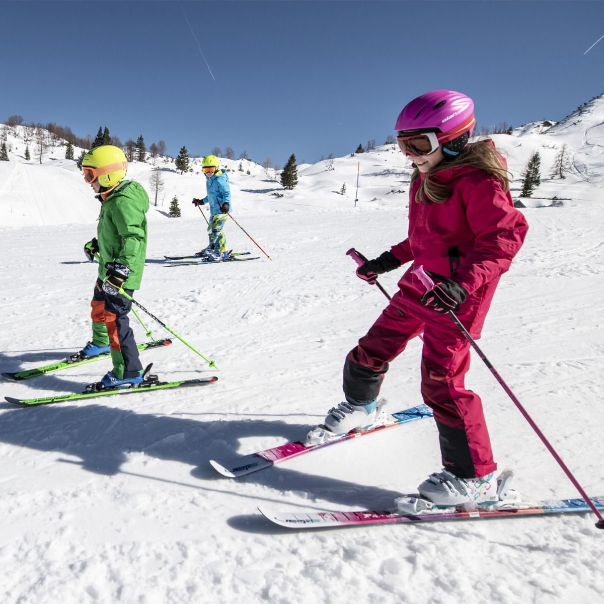 Горные лыжи с креплениями ELAN 2019-20 Sky QS 100-120 + EL 4.5 Shift