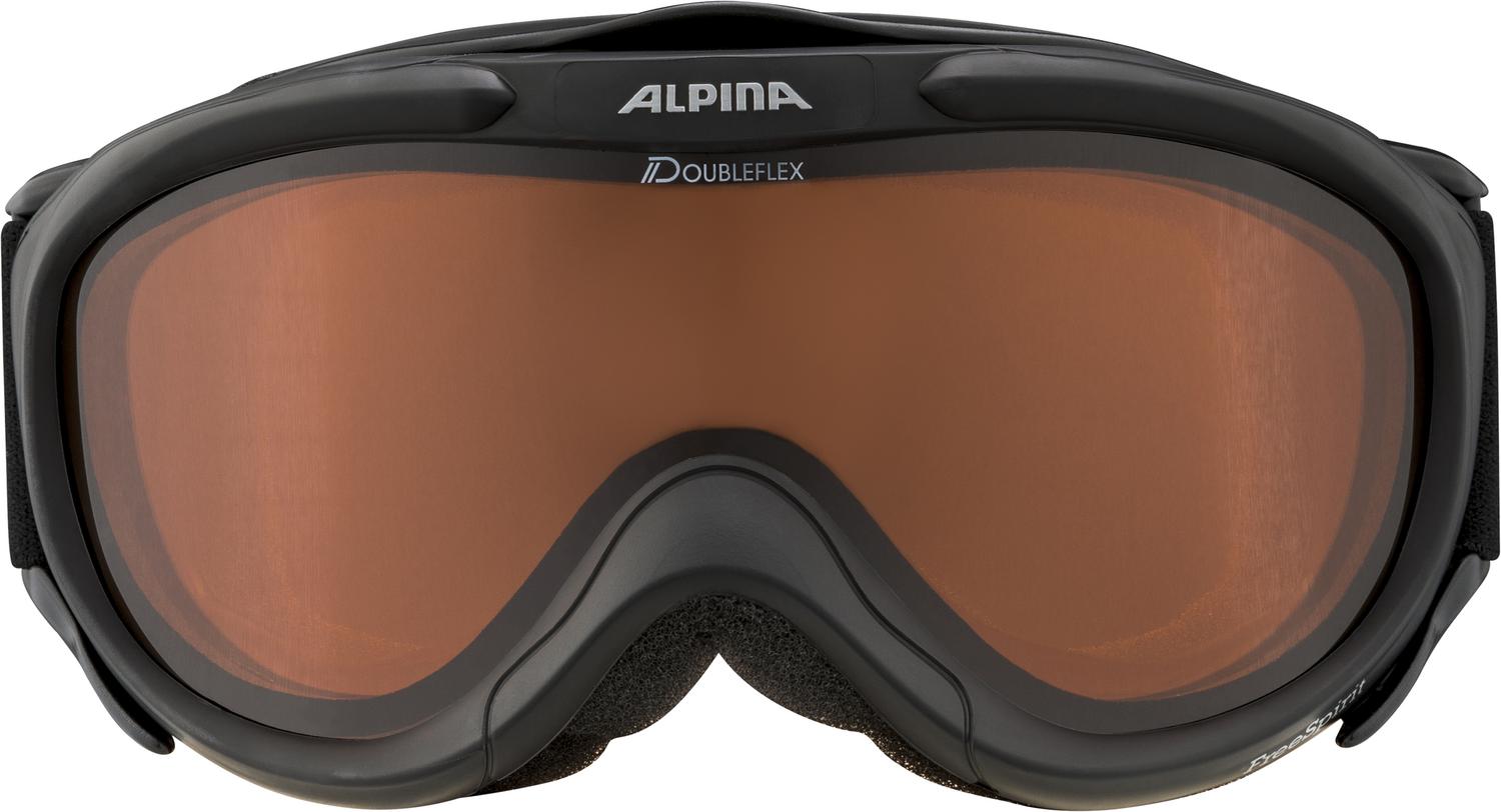Очки горнолыжные Alpina Freespirit Black DH S2