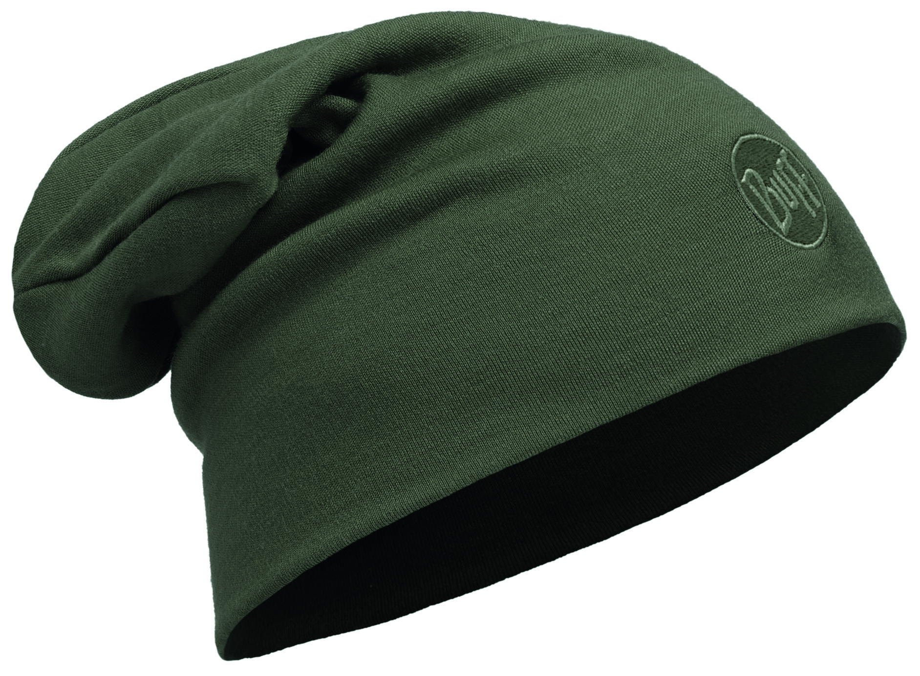 

Шапка Buff Heavyweight Merino Wool Loose Hat Solid Forest Night