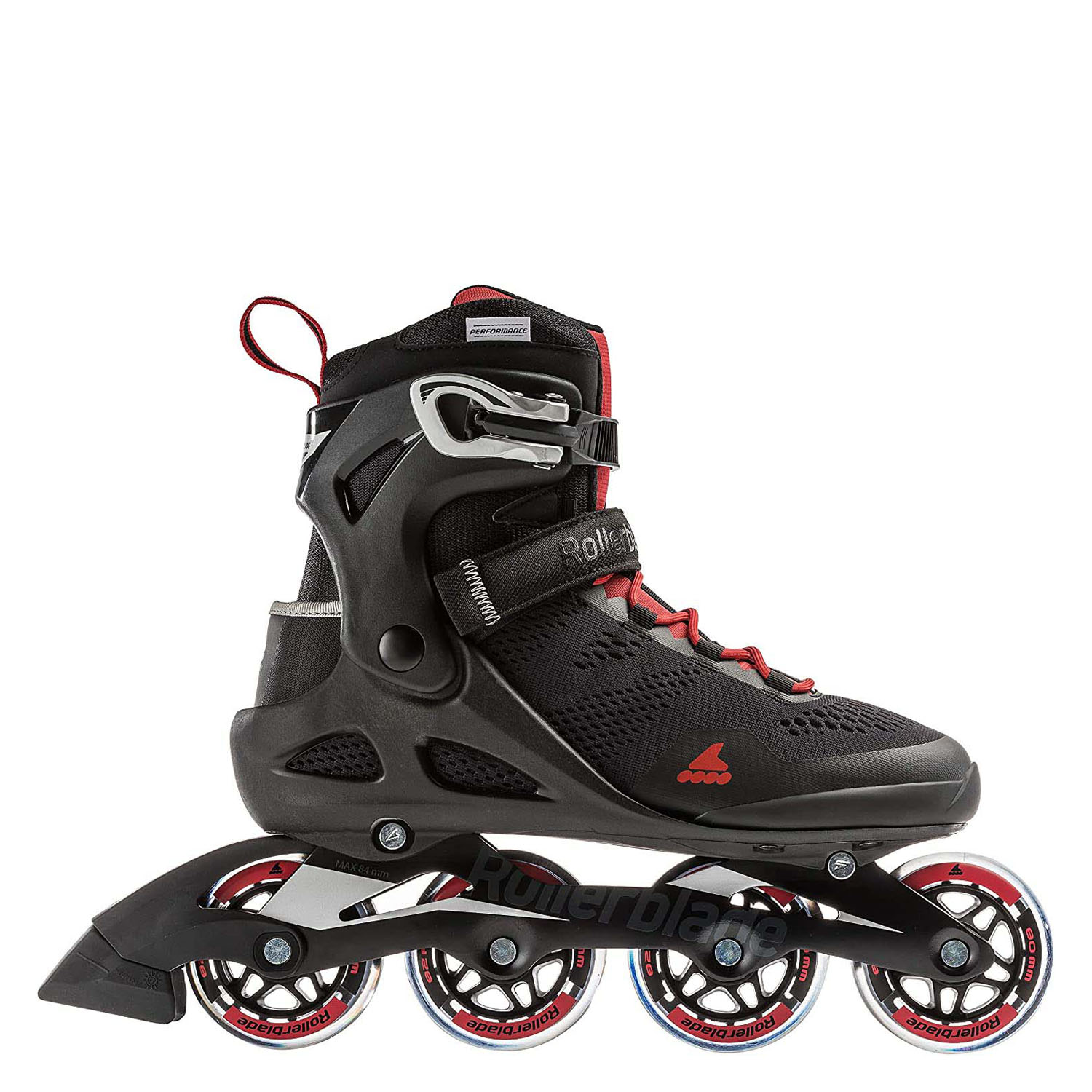 Роликовые коньки Rollerblade Macroblade 80 Black/Red