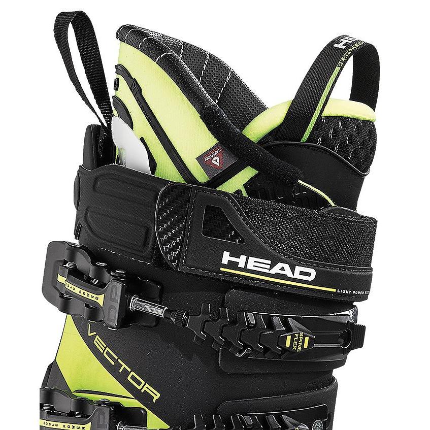 Горнолыжные ботинки HEAD Vector RS 130S yellow/black