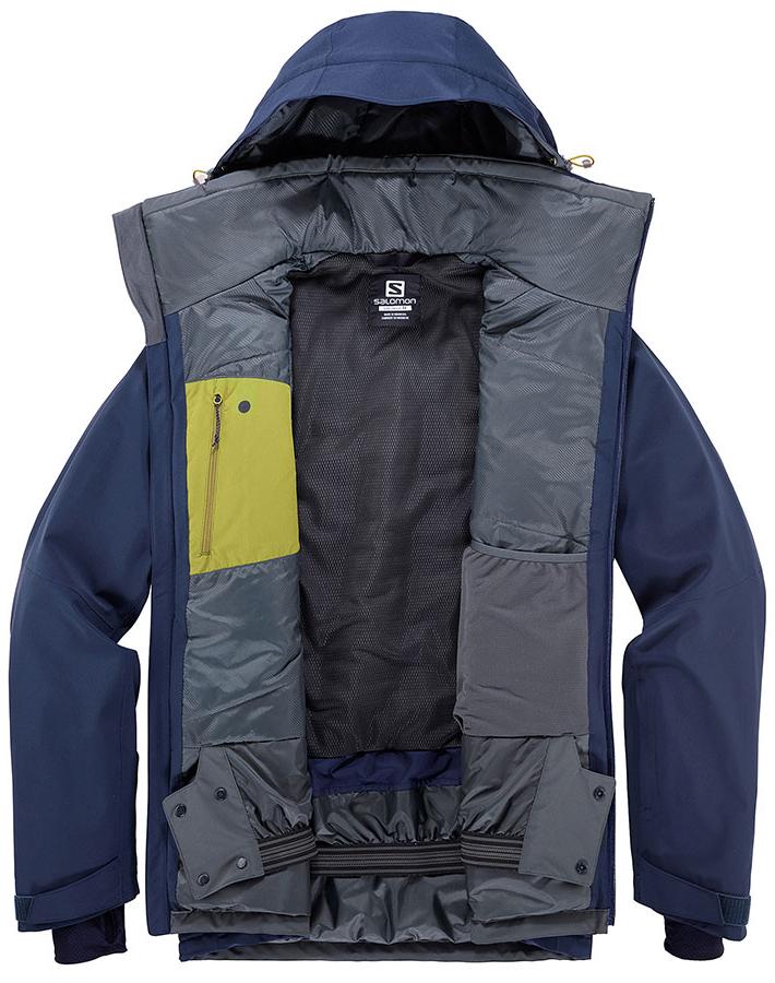 Куртка горнолыжная SALOMON 2019-20 Icefrost jkt m Night Sky/Ebony