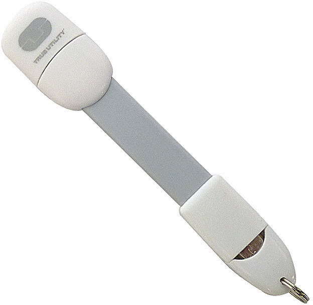 Брелок TRUE UTILITY MobileCharger- USB to Micro USB - White