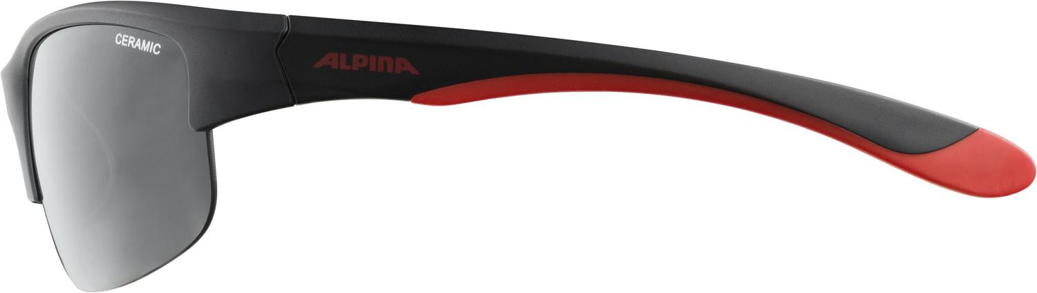 Очки солнцезащитные Alpina 2020 Flexxy Youth HR Black Matt Red/Black