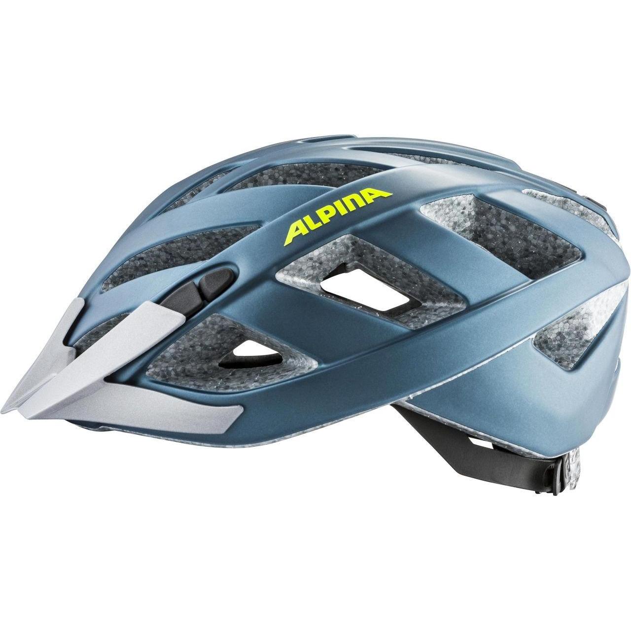 Велошлем Alpina 2020 Panoma 2.0 L.E. Blue-Neon-Yellow