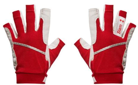 Перчатки с пальцами 3/4 для парусного спорта SLAM 3/4 Finger Gloves Red