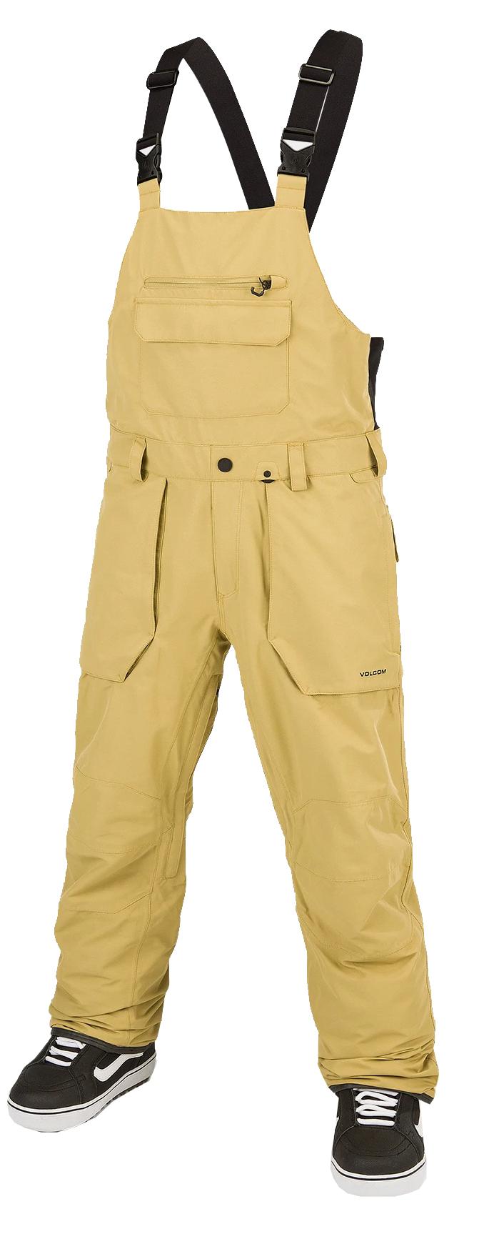 Volcom Roan Bib Overall Gold 