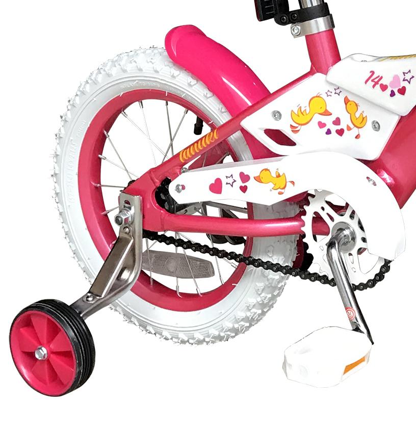 Велосипед Stark Tanuki 14 Girl 2019 Розовый/Белый/Желтый