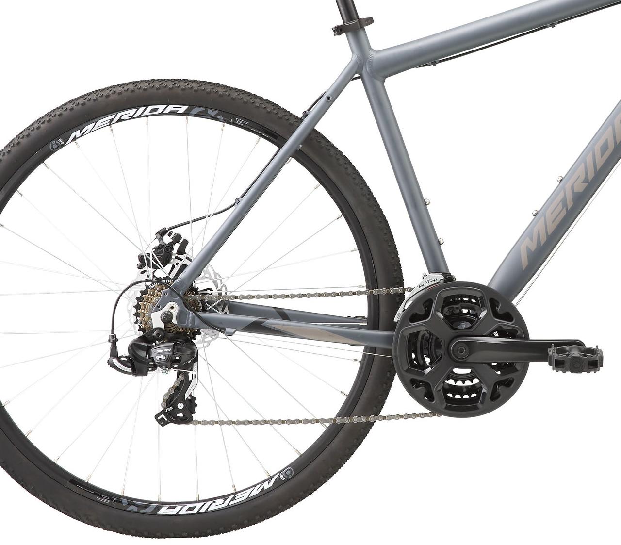 Велосипед MERIDA Crossway 10-MD 2020 Matt Dark Grey(Black/Grey)