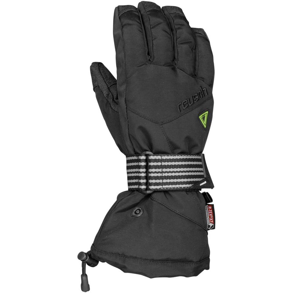 Перчатки горнолыжные REUSCH 2015-16 Frontflip R-Tex XT Black/Neon Green