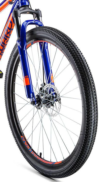 Велосипед Forward Apache 27,5 2.0 Disc 2019 Синий/Оранжевый