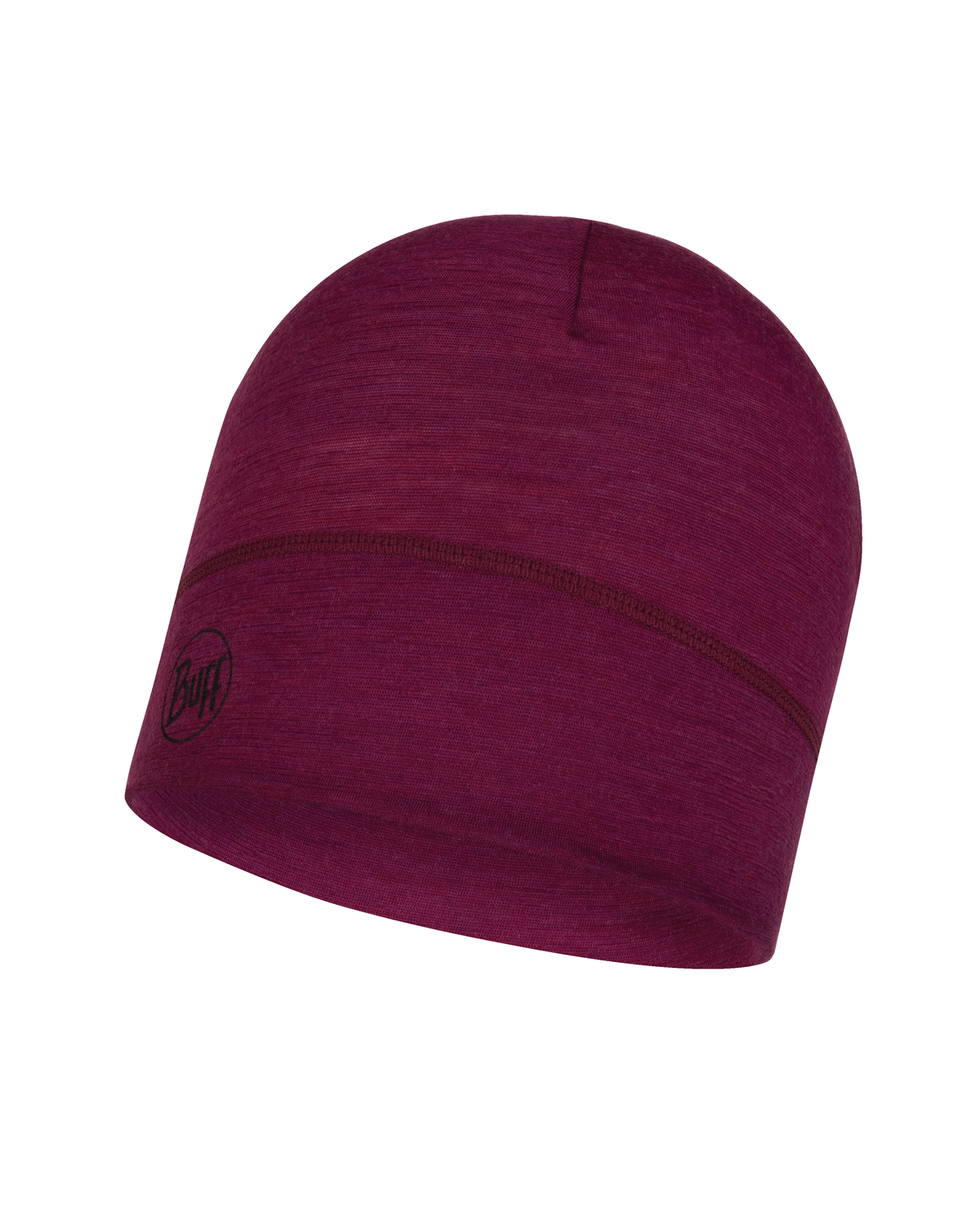 

Шапка Buff Lightweight Merino Wool Hat Solid Purple Raspberry