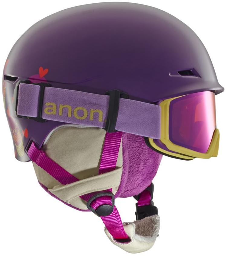 Шлем детский ANON Define Cupcake Purple