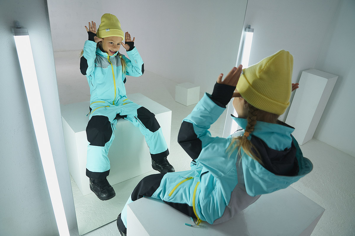 Комбинезон сноубордический детский COOL ZONE Boost Аквамарин/Холодный