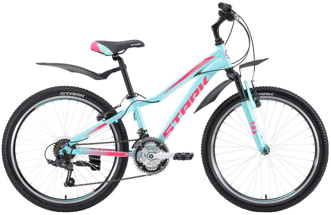 

Велосипед Stark Bliss 24.1 V 2018 White/pink/light Blue