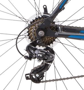 Велосипед Stels Navigator 700 V 27.5 F010 2019 Черный/Синий