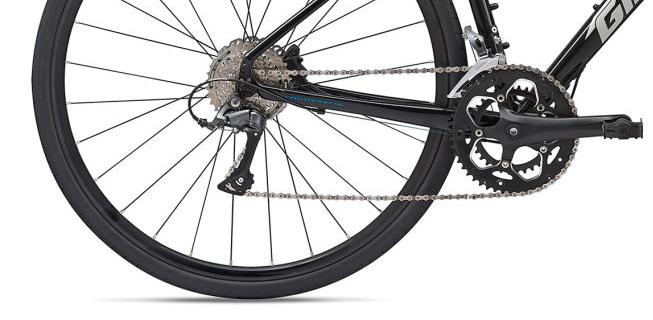 Велосипед Giant FastRoad SL 3 2020 черный металлик
