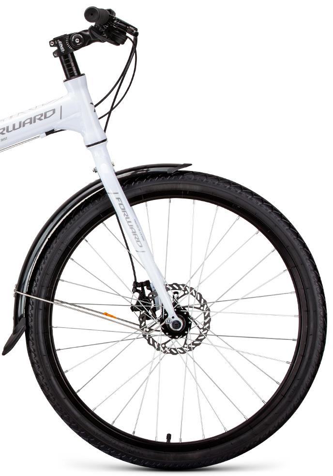 Велосипед Forward Tracer 26 2.0 Disc 2019 Белый