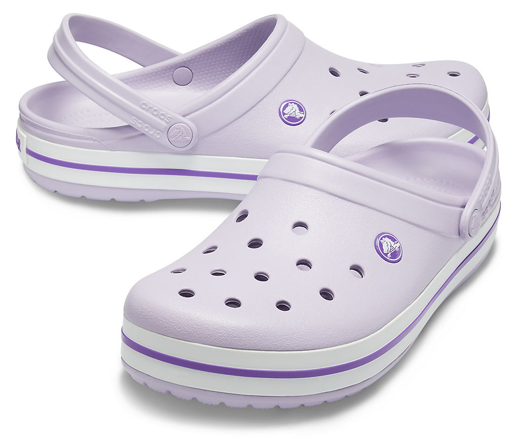 crocs lavender purple